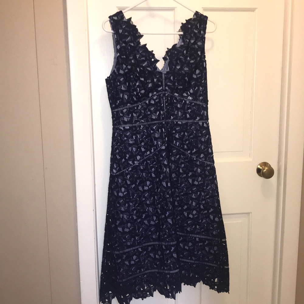 Vineyard Vines Kentucky Derby lace dress